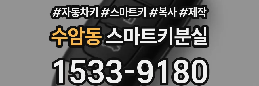 수암동 스마트키분실