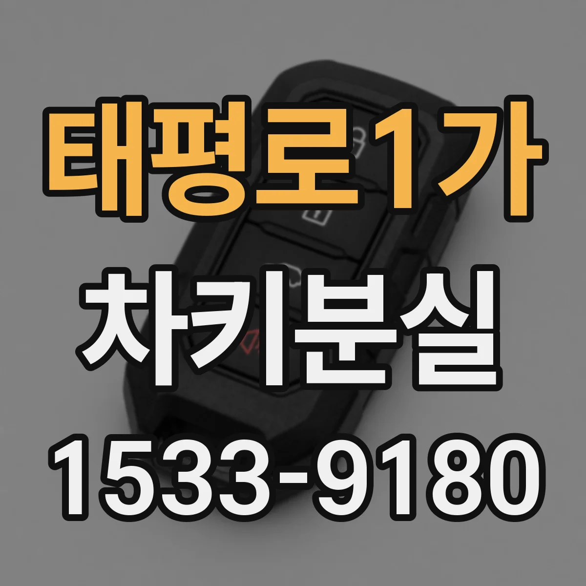 태평로1가 차키분실