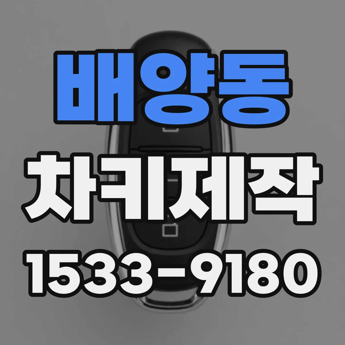 배양동 차키제작