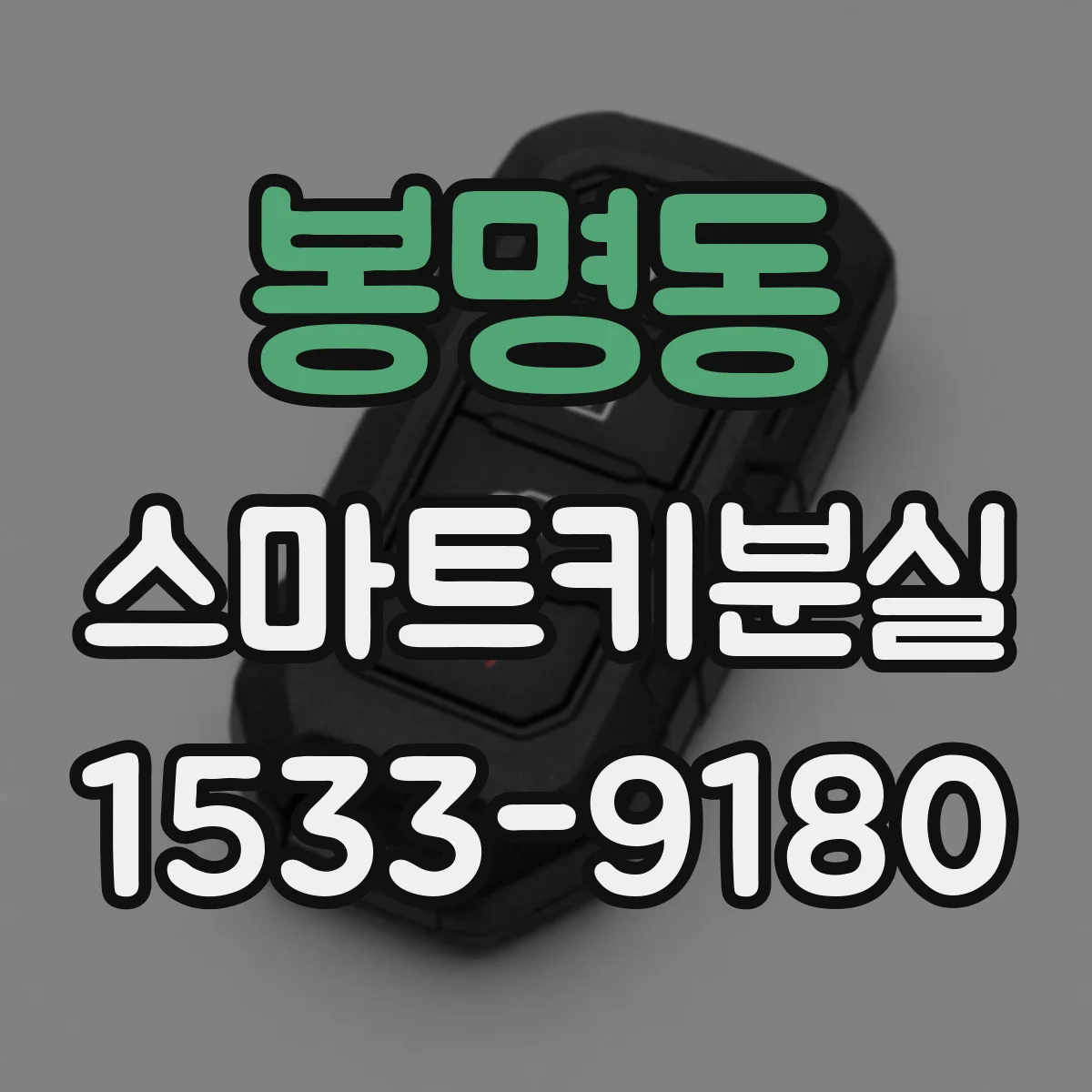 봉명동 스마트키분실