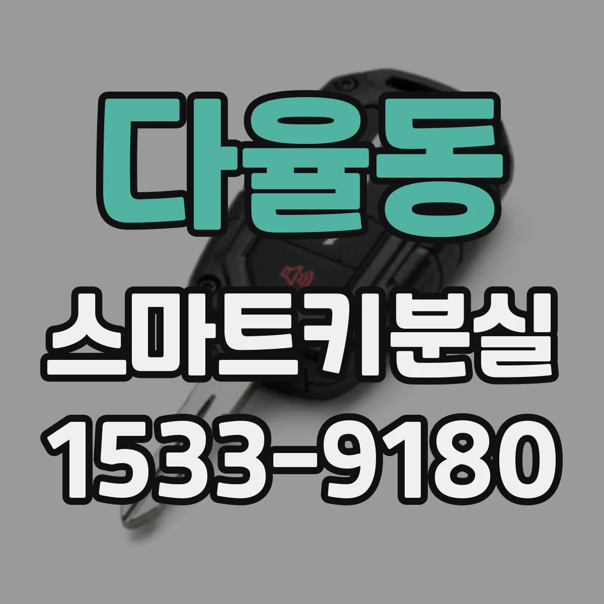 다율동 스마트키분실
