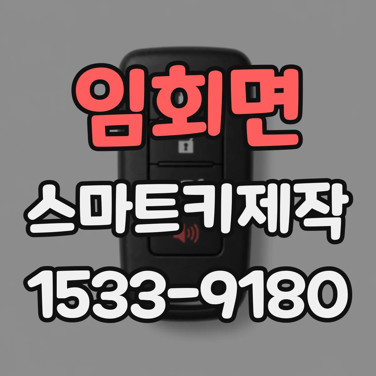 임회면 스마트키제작