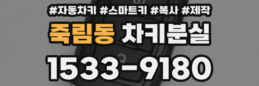 죽림동 차키분실