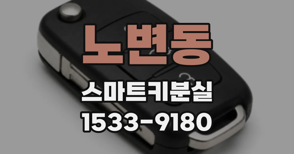 노변동 스마트키분실