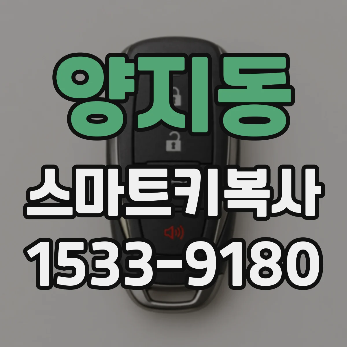 양지동 스마트키복사