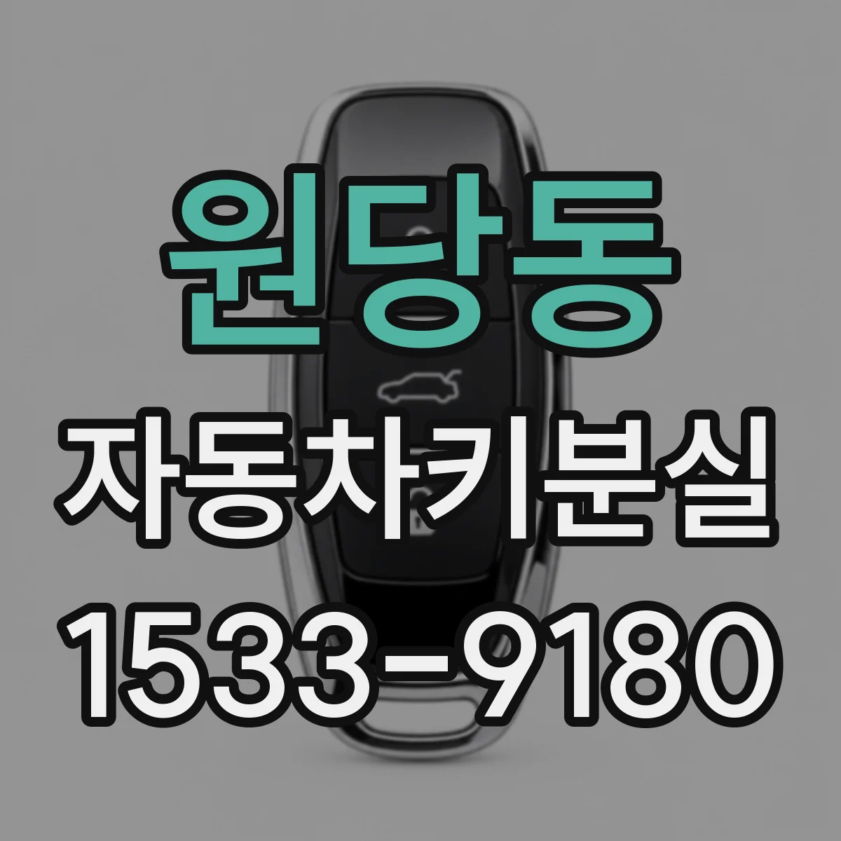 원당동 자동차키분실