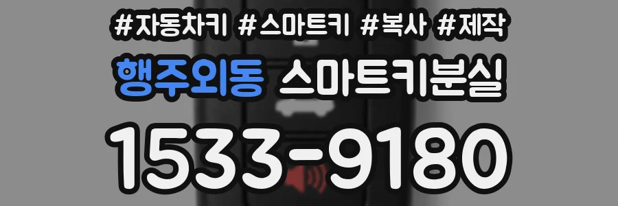 행주외동 스마트키분실