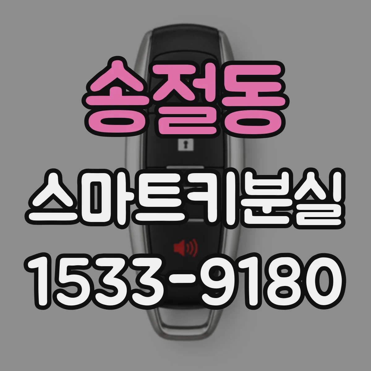 송절동 스마트키분실