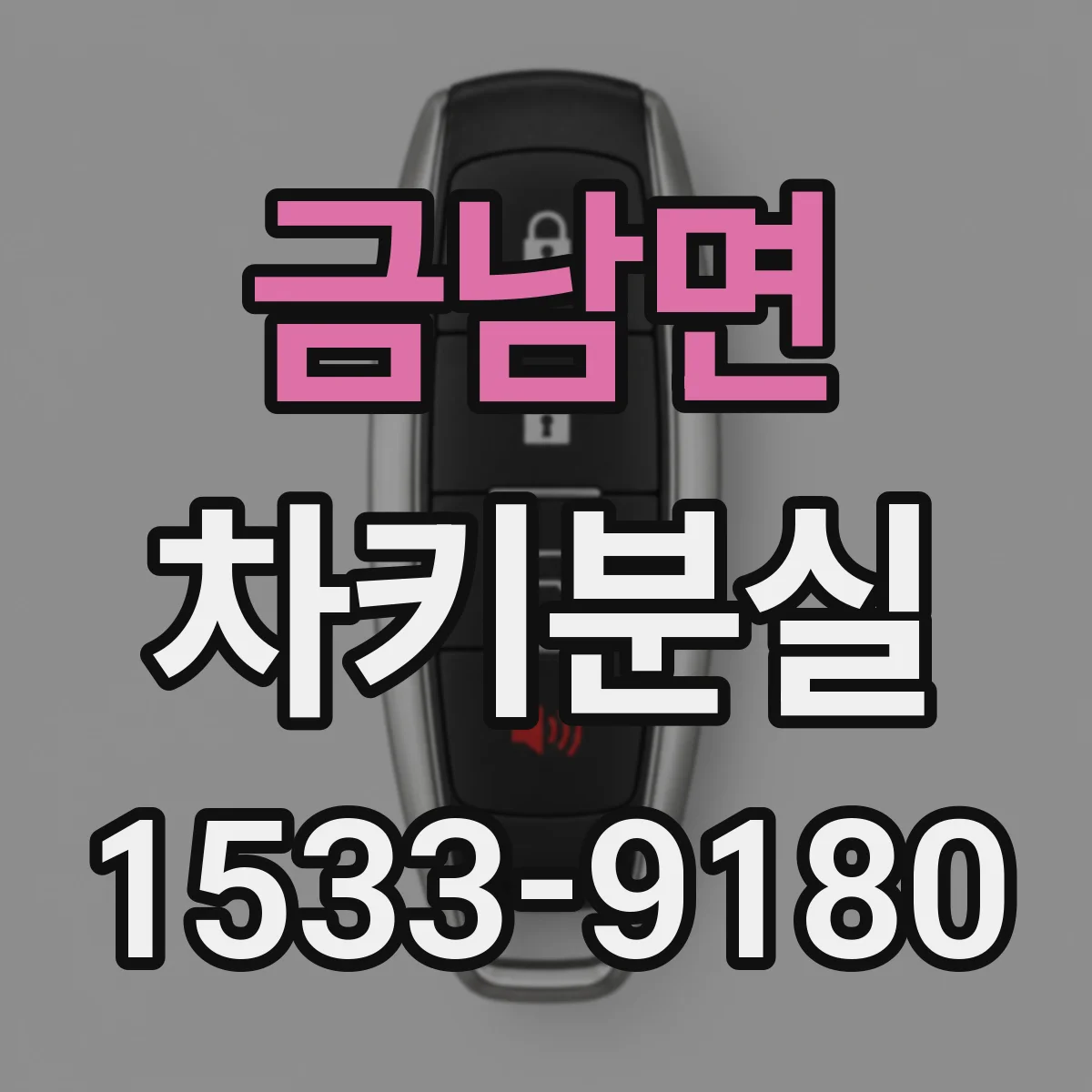 금남면 차키분실