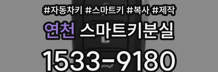 연천 스마트키분실