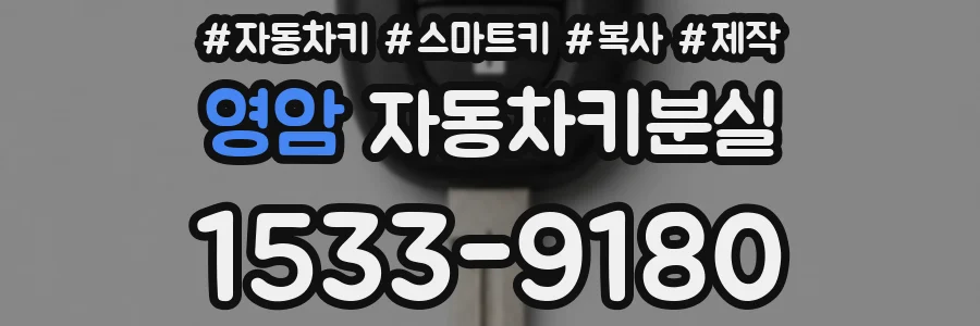 영암 자동차키분실