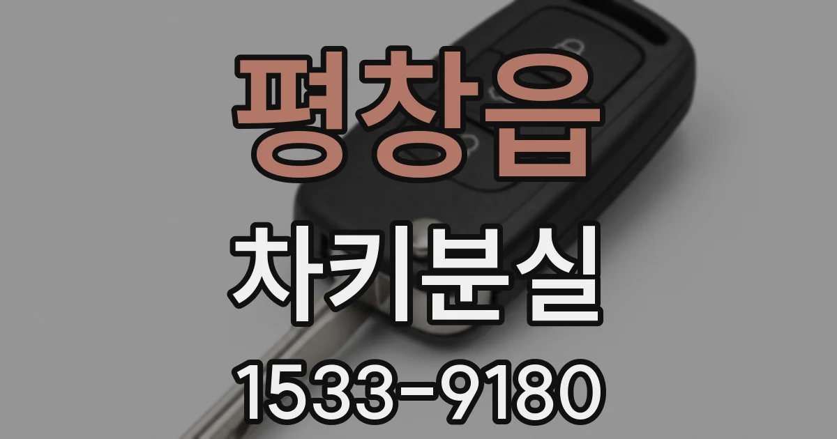 평창읍 차키분실