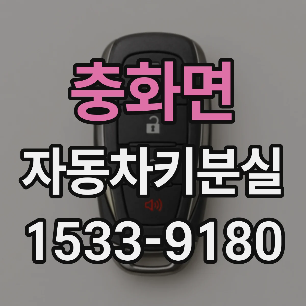 충화면 자동차키분실