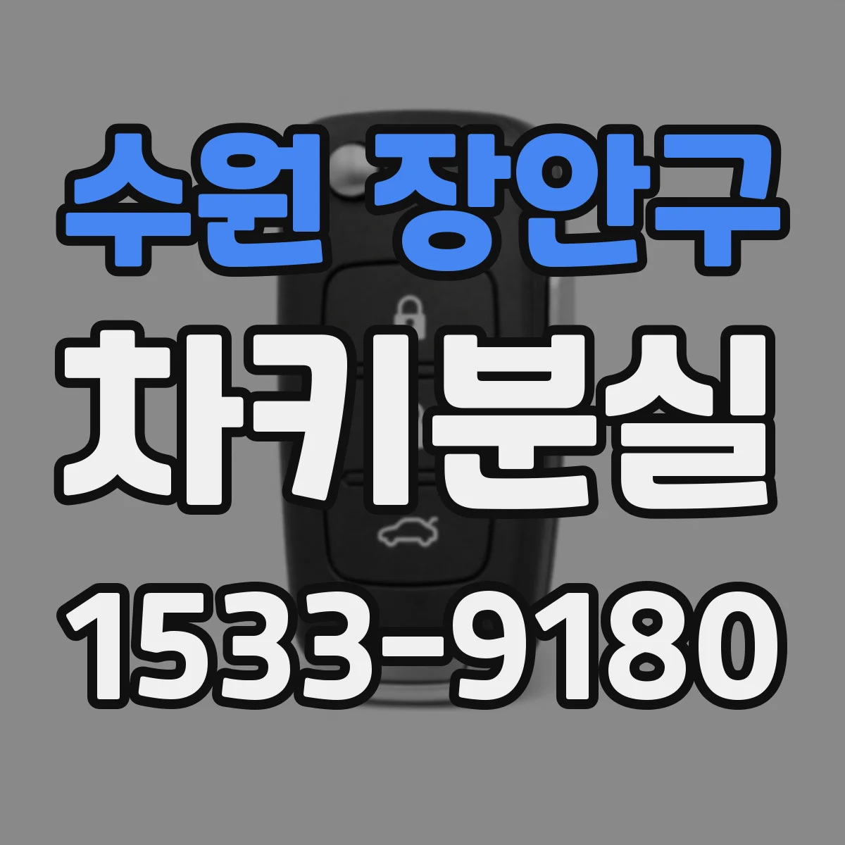 수원 장안구 차키분실