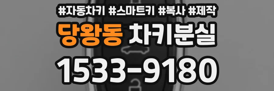 당왕동 차키분실