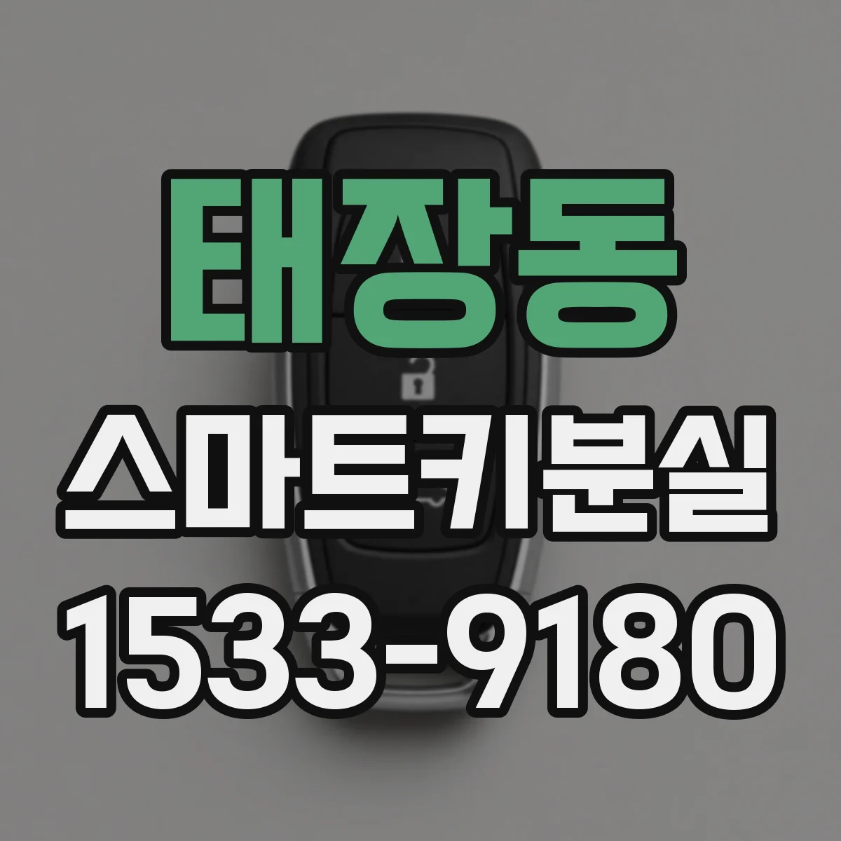태장동 스마트키분실