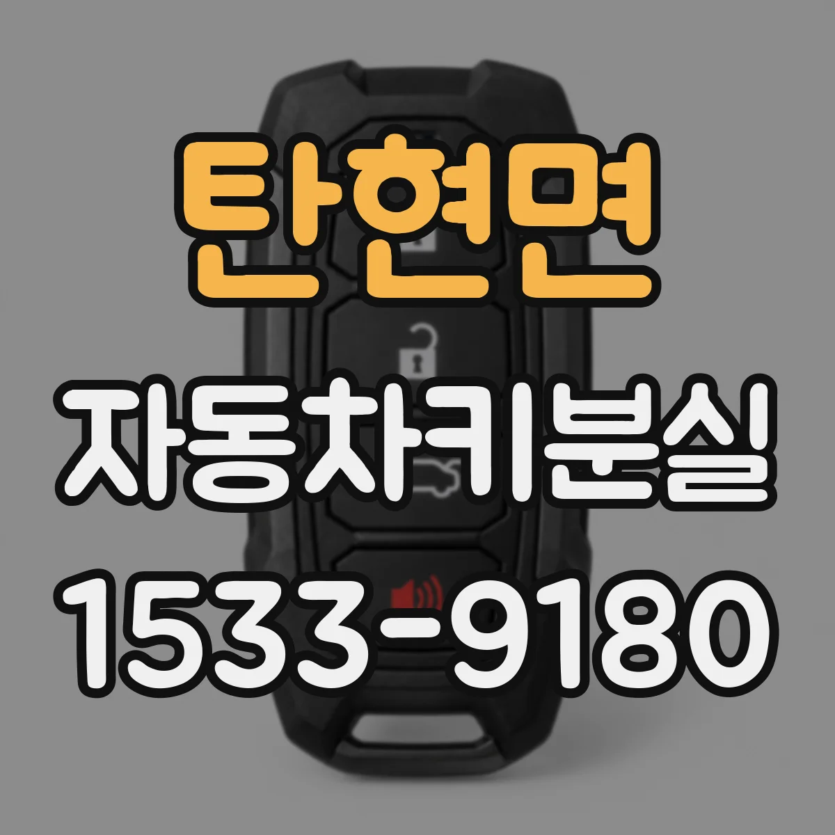 탄현면 자동차키분실