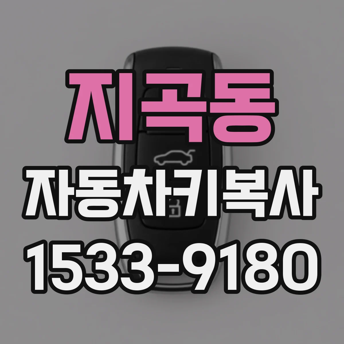 지곡동 자동차키복사
