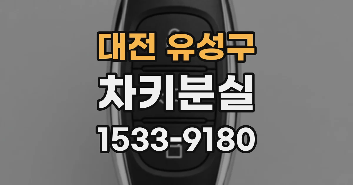 대전 유성구 차키분실