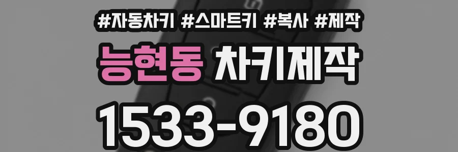 능현동 차키제작