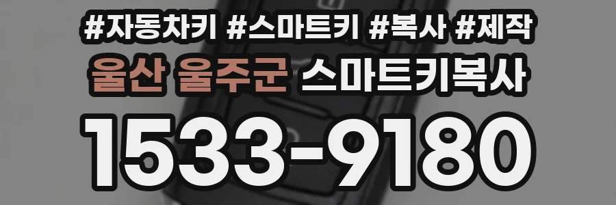 울산 울주군 스마트키복사