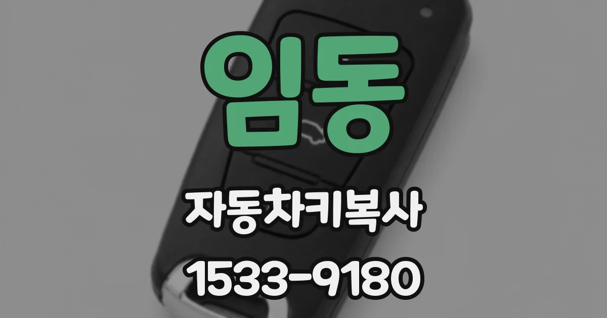 임동 자동차키복사