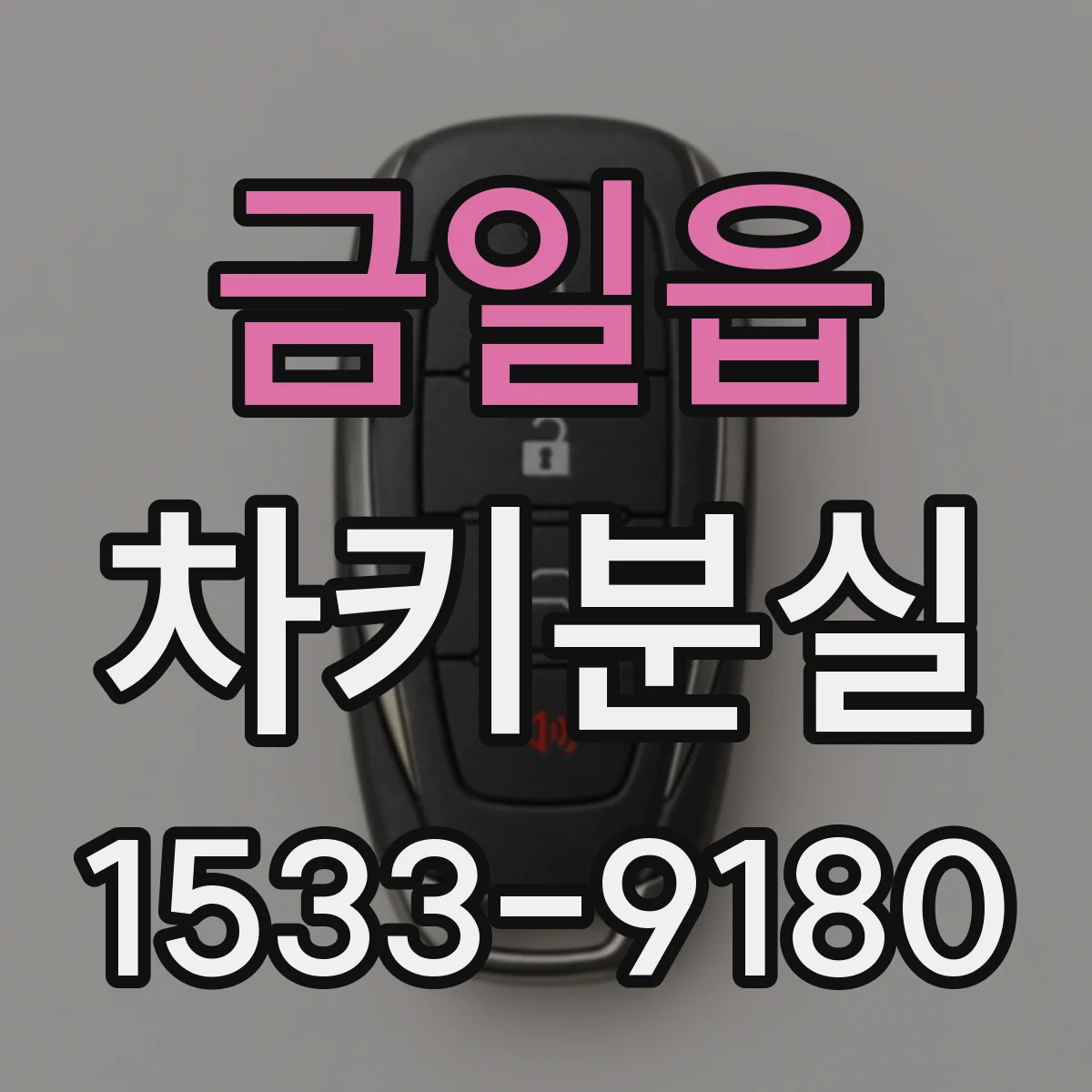 금일읍 차키분실