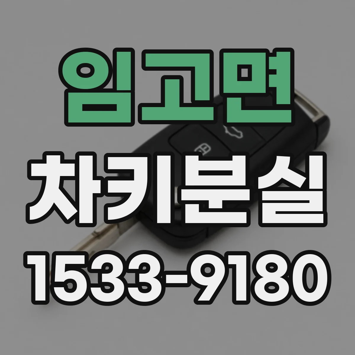 임고면 차키분실