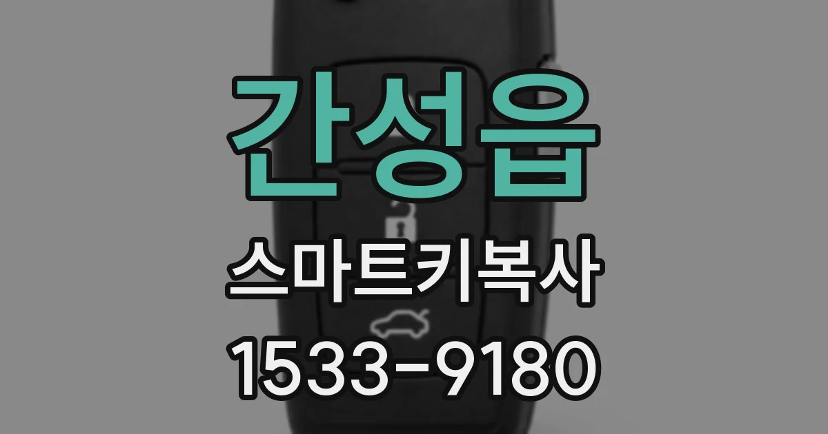 간성읍 스마트키복사
