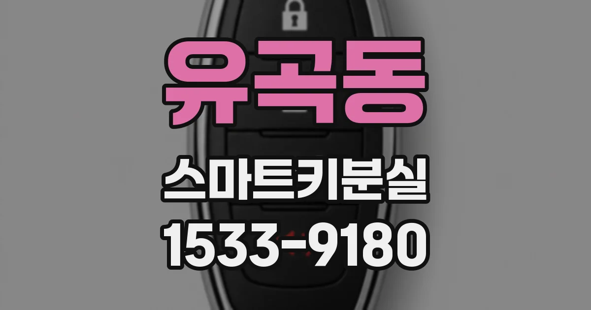 유곡동 스마트키분실