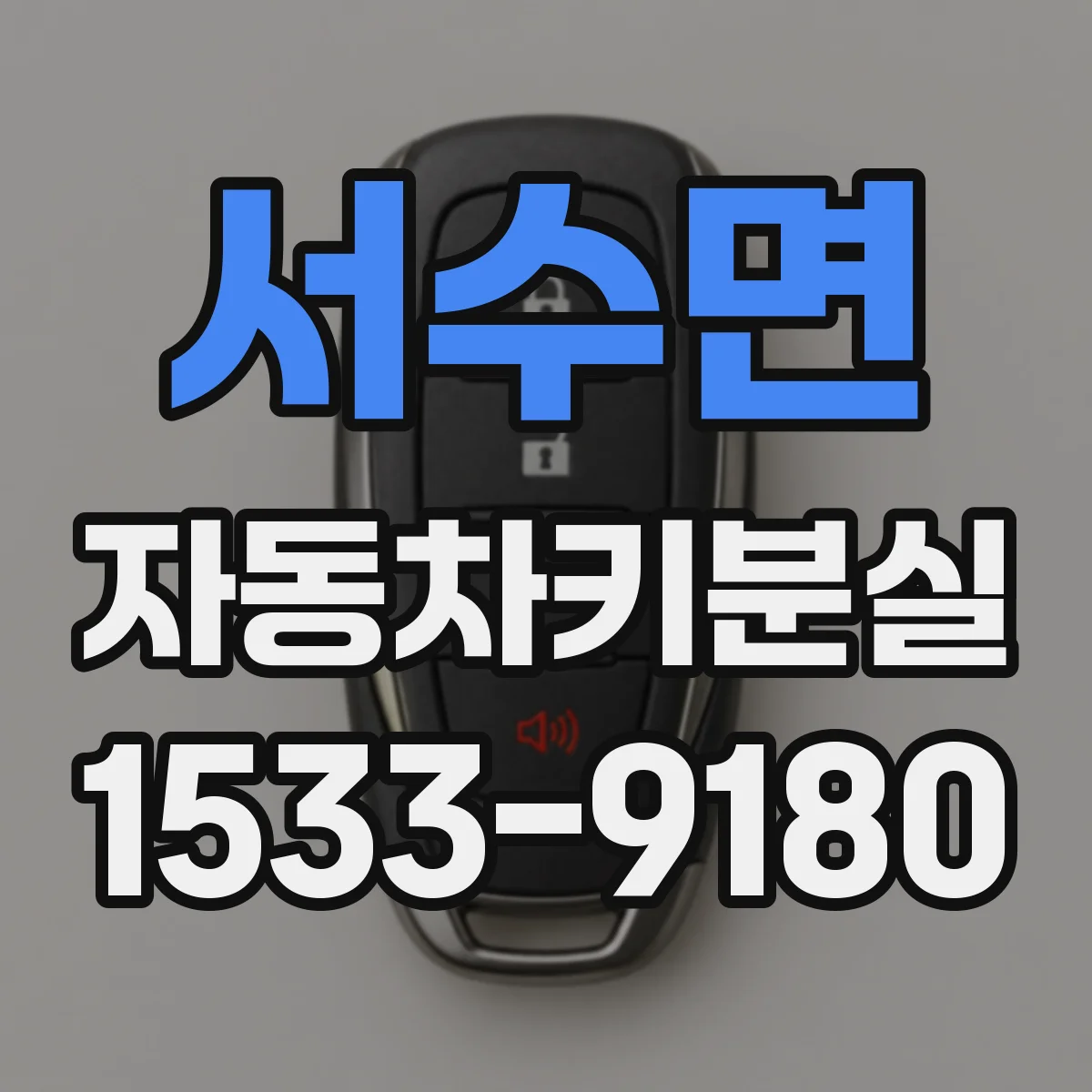 서수면 자동차키분실