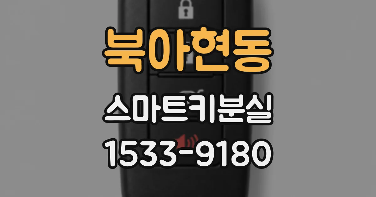 북아현동 스마트키분실