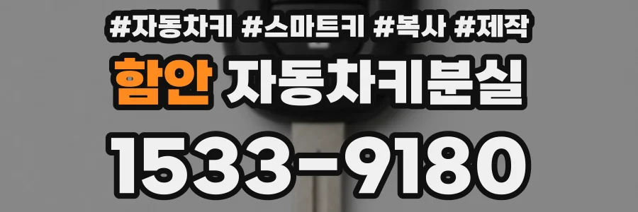 함안 자동차키분실