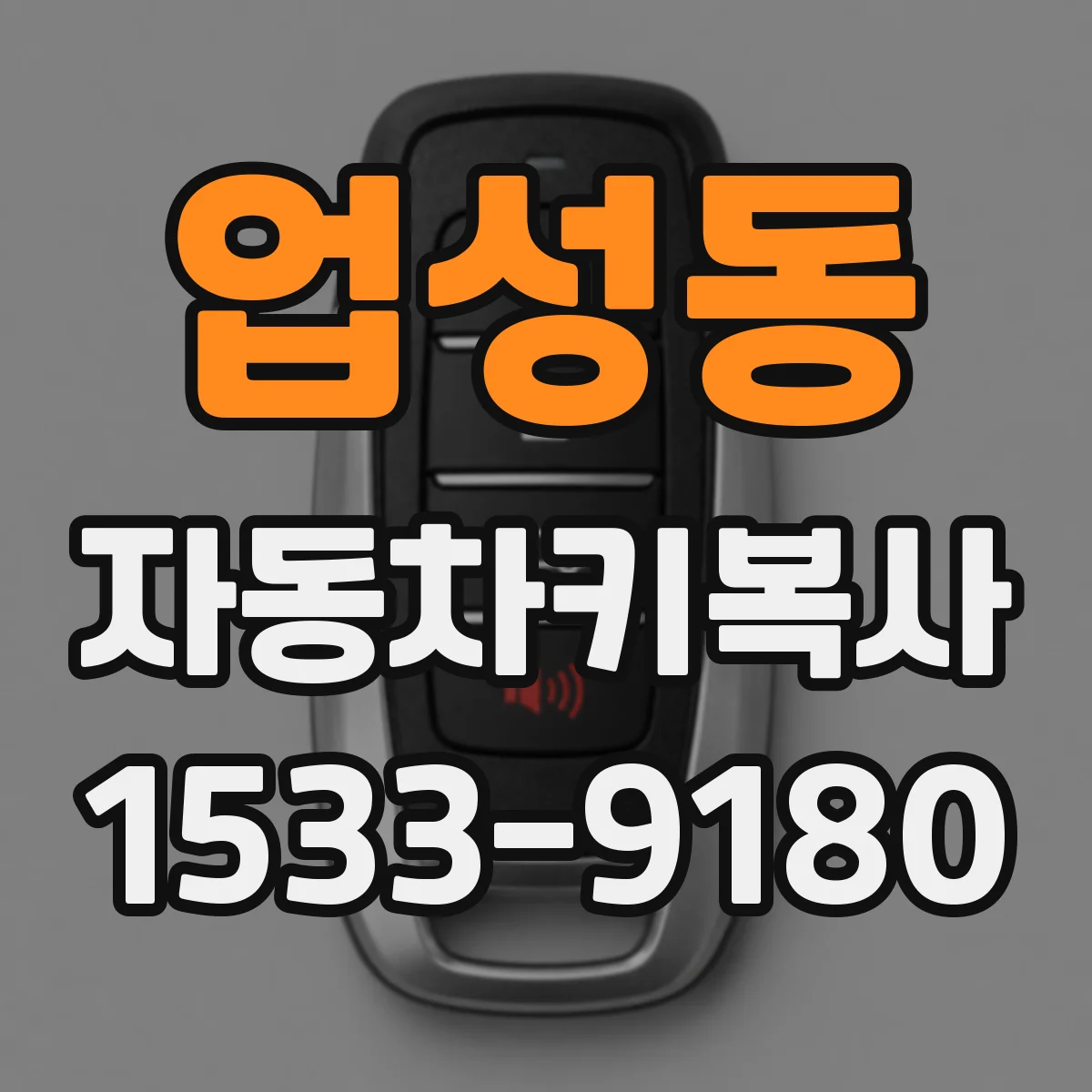 업성동 자동차키복사