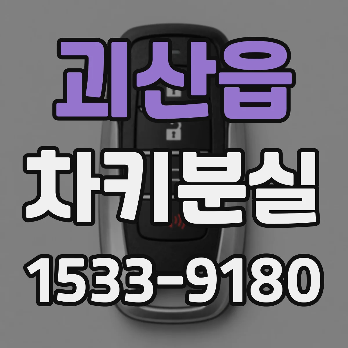 괴산읍 차키분실