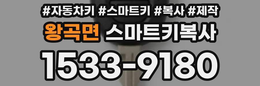 왕곡면 스마트키복사