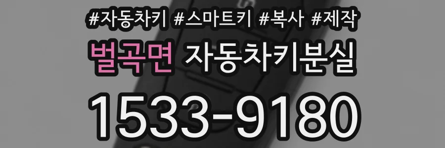 벌곡면 자동차키분실