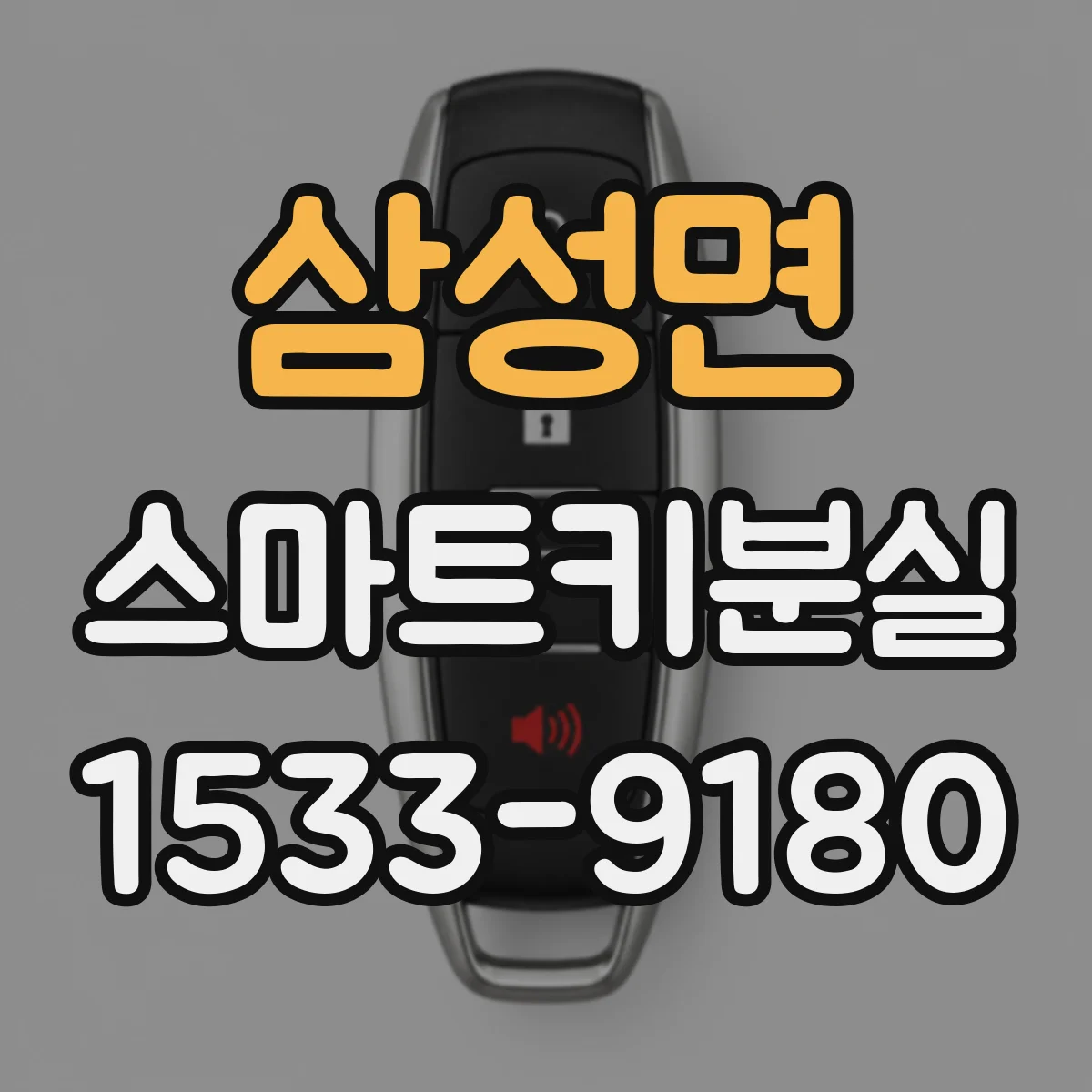 삼성면 스마트키분실