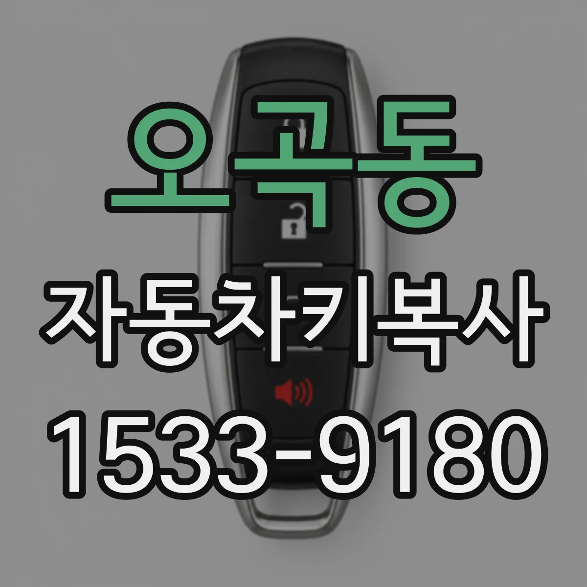 오곡동 자동차키복사