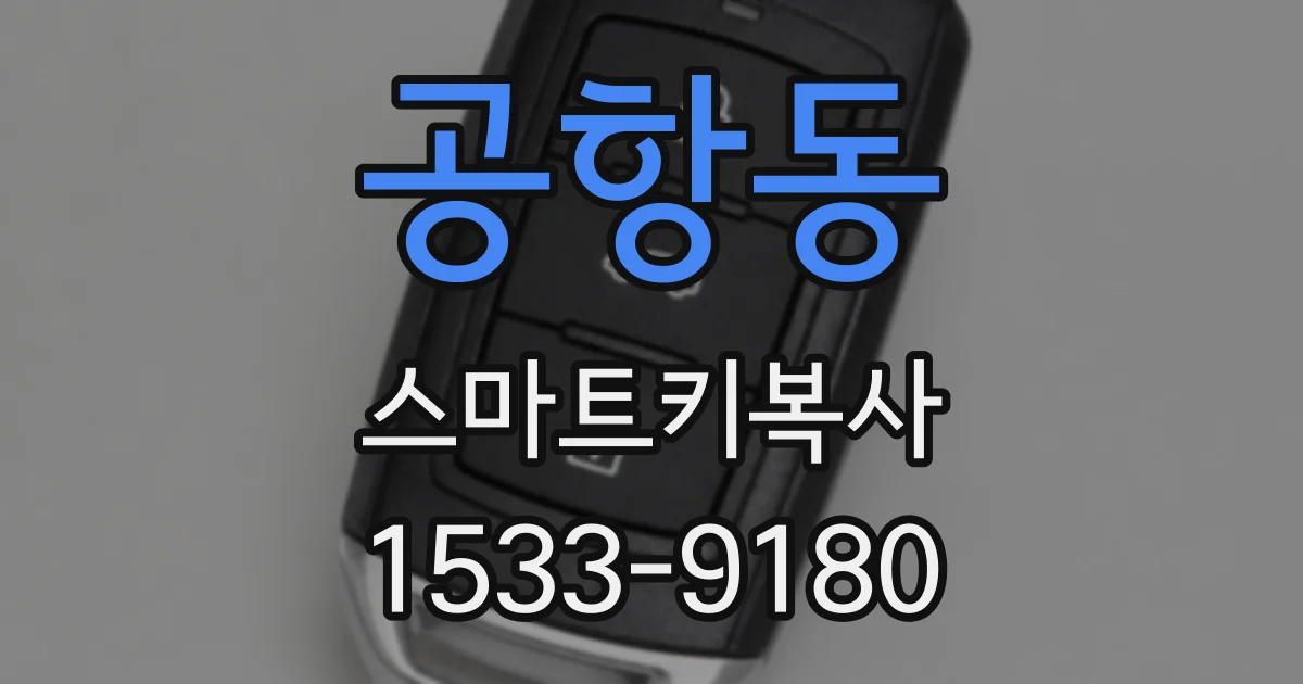 공항동 스마트키복사