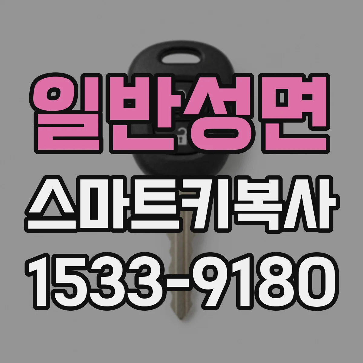 일반성면 스마트키복사