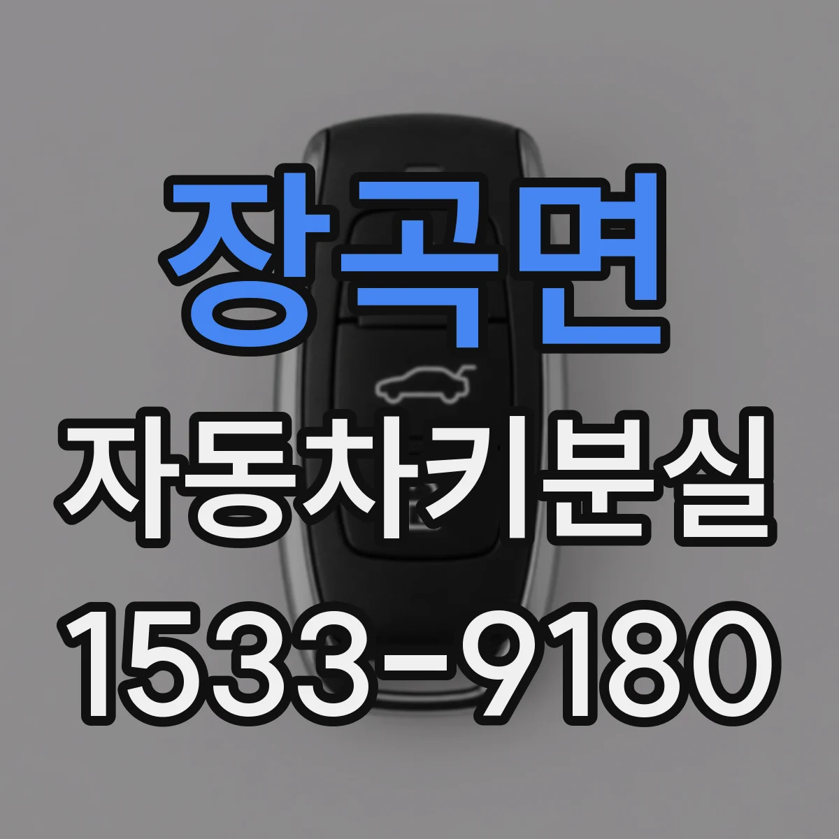 장곡면 자동차키분실