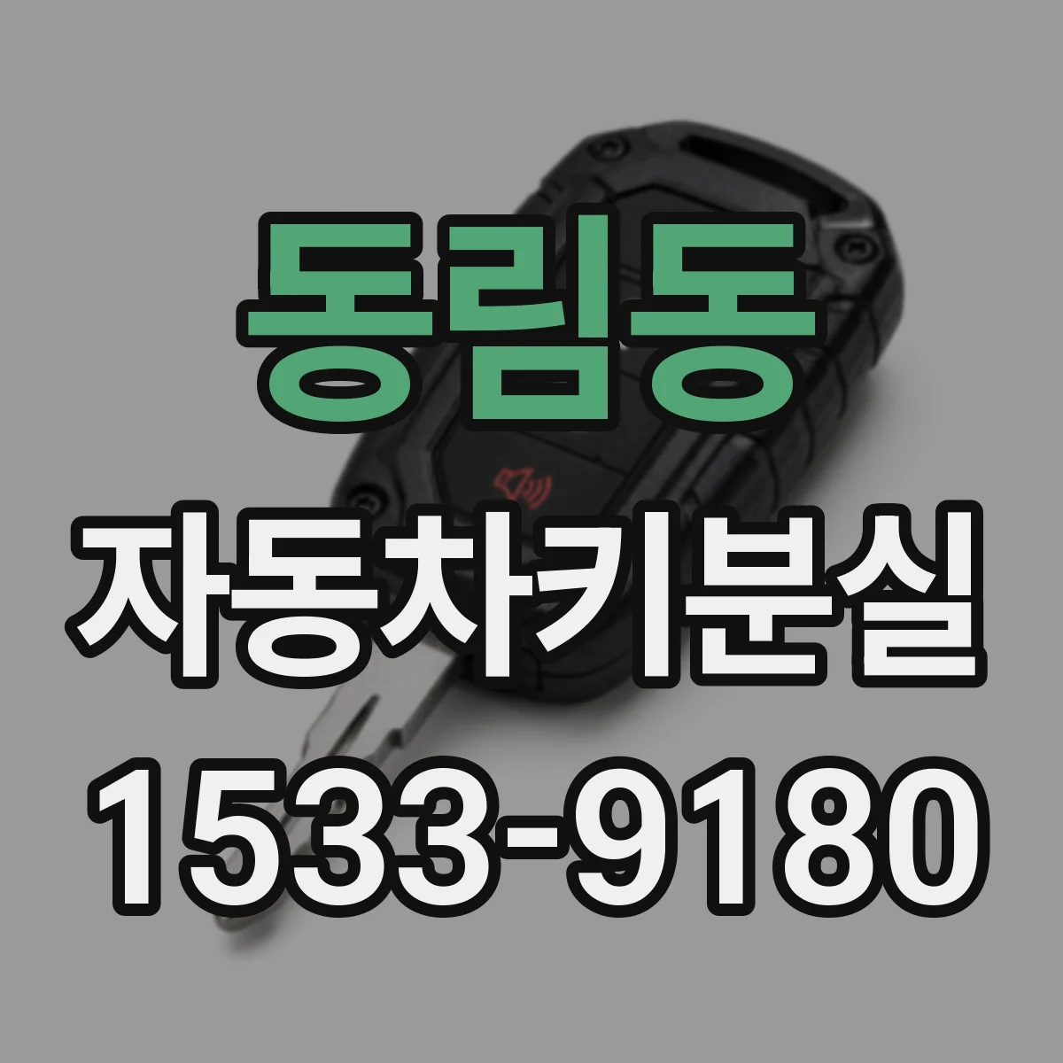 동림동 자동차키분실