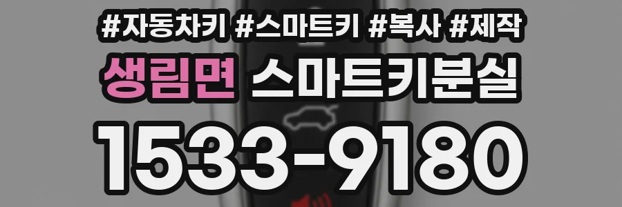 생림면 스마트키분실