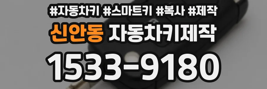 신안동 자동차키제작