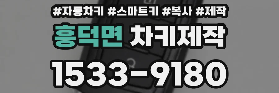 흥덕면 차키제작