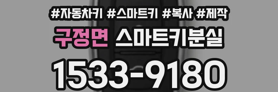 구정면 스마트키분실