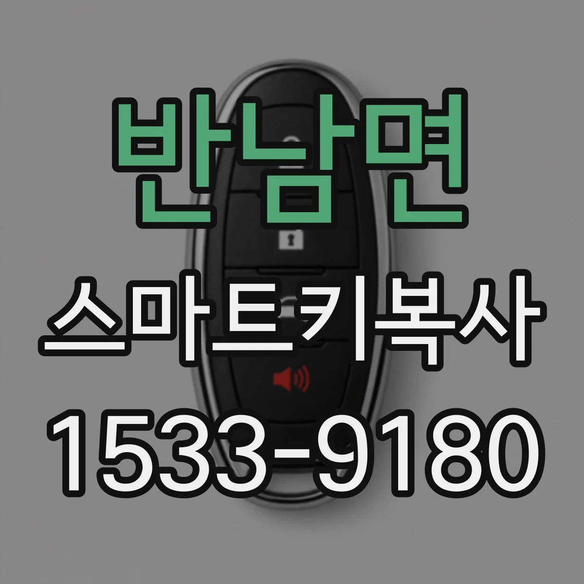 반남면 스마트키복사