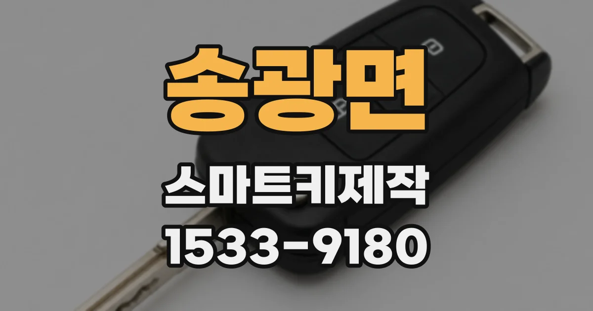 송광면 스마트키제작