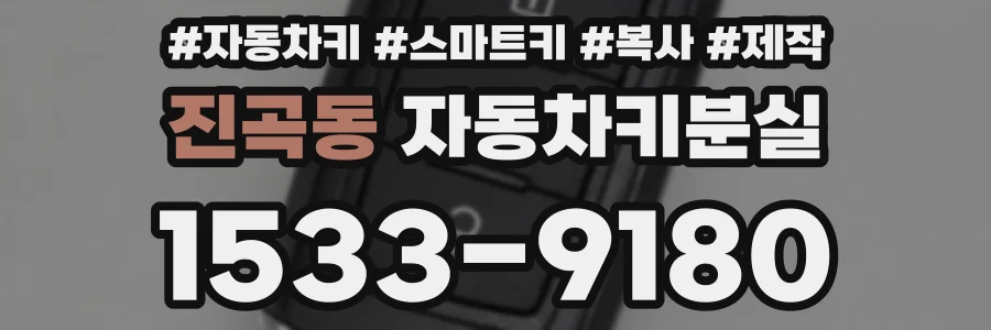 진곡동 자동차키분실
